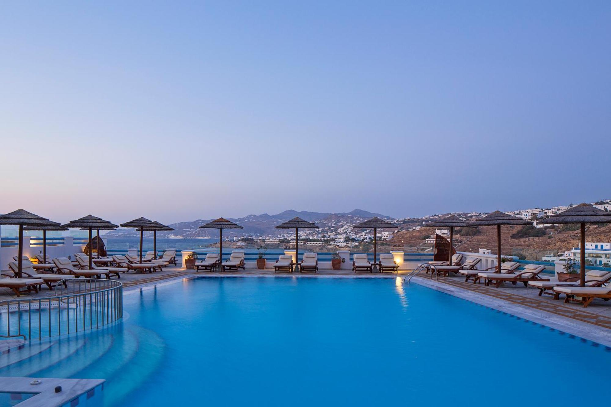 Grand Beach Hotel Mykonos Town Екстериор снимка