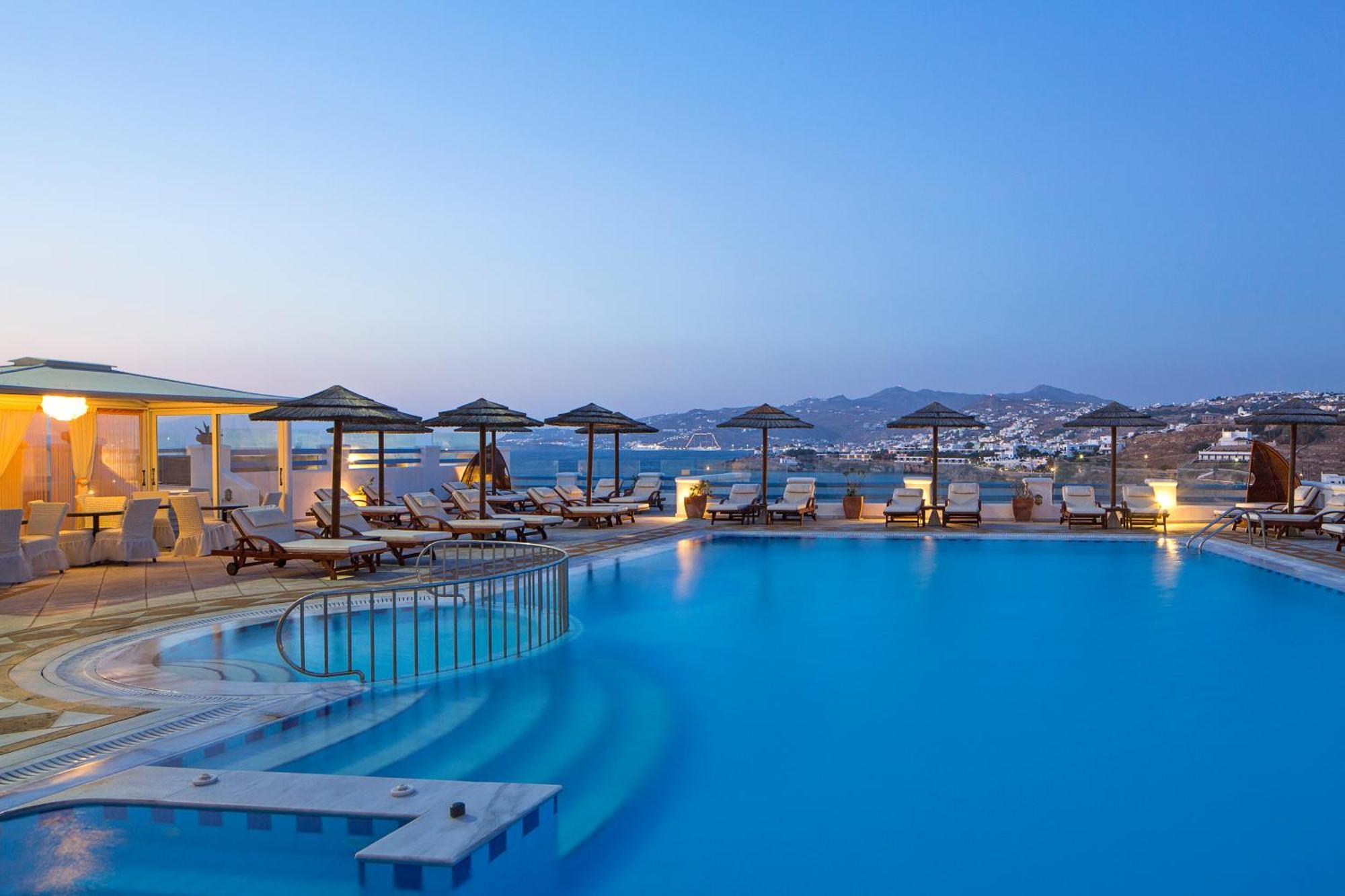 Grand Beach Hotel Mykonos Town Екстериор снимка